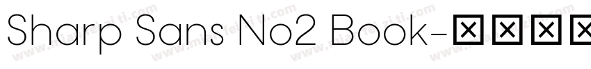 Sharp Sans No2 Book字体转换